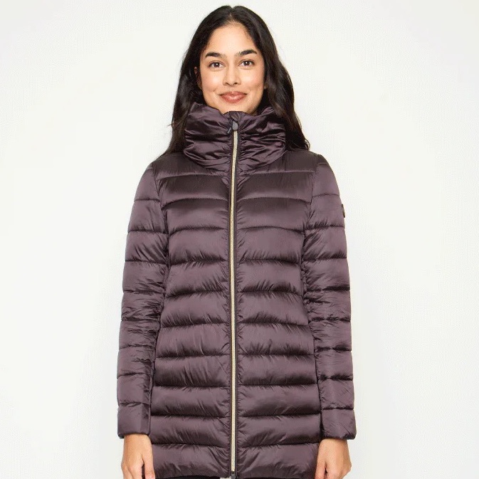 Save The Duck Ultra Lightweight Packable Knee Length Puffer (Excellent)